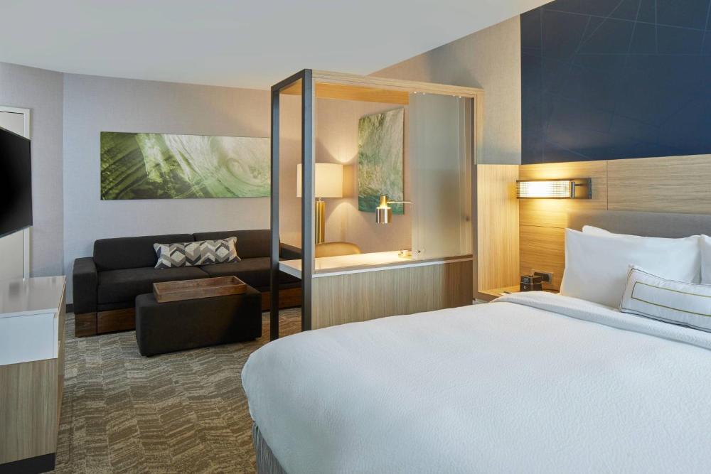 Suite, 1 King, Sofa bed, Trundle bed interior